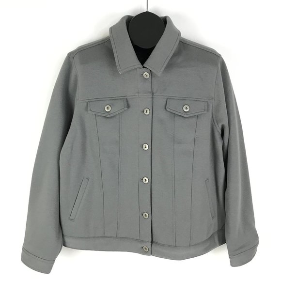 torrid Jackets & Blazers - NEW Torrid Fleece Grey Trucker Shacket / Jacket Women's Plus Size 3/3X